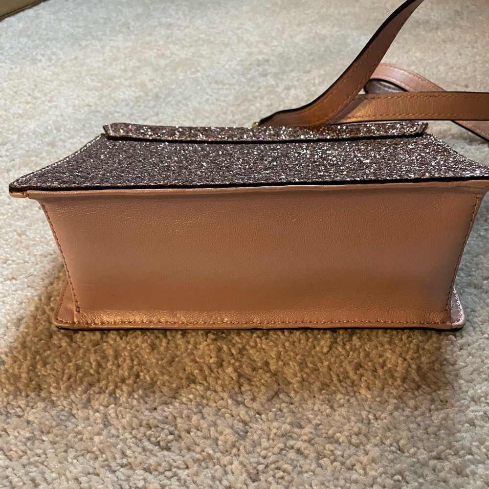 COPY - KATE SPADE Rose Gold Glitter Purse - Picture 5 of 8